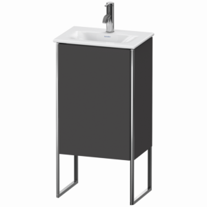 Duravit XSquare Duravit XS4520L4949 43x84x30.8cm, articulé à gauche, Graphit mat, 2000 porte