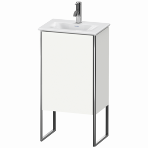 Duravit XSquare Waschtisch-Unterschrank XS4520R3636 43x84x30,8cm, Anschlag rechts, weiß seidenmatt, 1 Tür