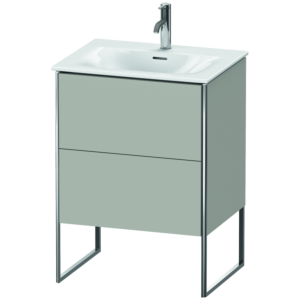 Duravit XSquare Duravit XS452200707 61x84x47.8cm, gris béton mat, 2 coulissants
