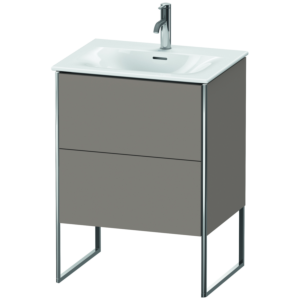 Duravit XSquare Duravit XSquare XS452204343 61x84x47.8cm, basalt matt, 2 pull-outs