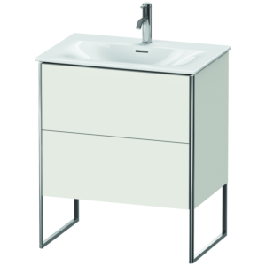 Duravit XSquare Duravit XS452303939 71x84x47.8cm, nordique blanc satiné mat, 2 coulissants