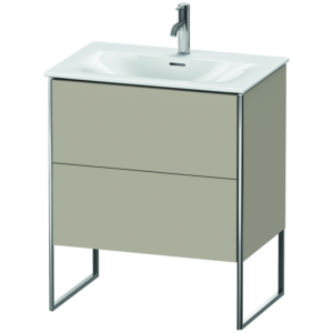 Duravit XSquare Duravit XSquare XS452306060 71x84x47.8cm, Taupe silk matt, 2 pull-outs