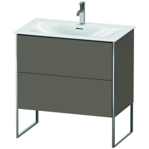 Duravit XSquare Duravit XSquare XS452409090 81x84x47.8cm, flannel gray silk matt, 2 pull-outs