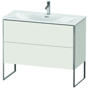 Duravit XSquare Duravit XS452503939 101x84x47.8cm, nordique blanc satiné mat, 2 coulissants