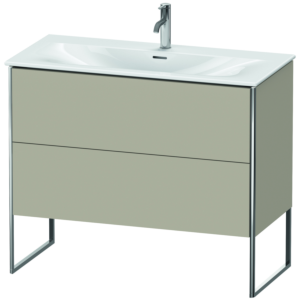 Duravit XSquare Duravit XSquare XS452506060 101x84x47.8cm, Taupe silk matt, 2 pull-outs