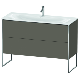 Duravit XSquare Duravit XSquare XS452609090 121x84x47.8cm, flannel gray silk matt, 2 pull-outs