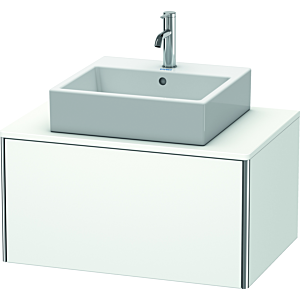 Duravit XSquare Duravit XS490001818 80x40x54.8cm, 2000 coulissant, blanc mat