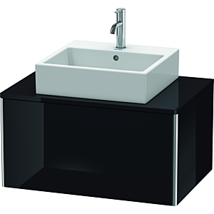 Duravit XSquare Duravit XSquare XS490004040 80x40x54.8cm, 2000 pull-out, black high gloss