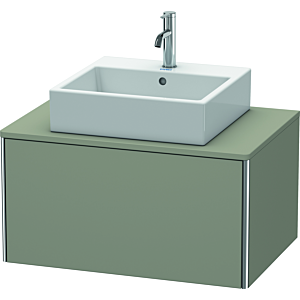 Duravit XSquare Duravit XSquare XS490009292 80x40x54.8cm, 2000 pull-out, stone 2000 silk matt