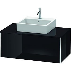 Duravit XSquare XS490104040 100x40x54.8cm, coulissant 2000 , noir brillant