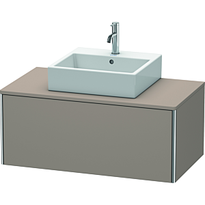Duravit XSquare Duravit XSquare XS490104343 100x40x54.8cm, 2000 pull-out, basalt matt