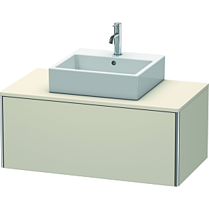 Duravit XSquare Waschtisch-Unterschrank XS490109191 100x40x54,8cm, 1 Auszug, Taupe