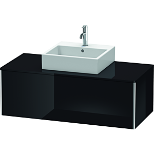 Duravit XSquare XS490204040 120x40x54.8cm, coulissant 2000 , noir brillant