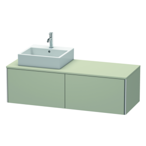 Duravit XSquare Duravit XS4903L6060 140x40x54.8cm, 2 coulissants, gauche, Taupe mat