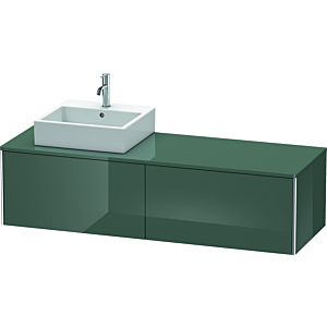Duravit XSquare Duravit XSquare XS4904L3838 160x40x54.8cm, 2 pull-outs, left, Dolomiti Grey high gloss