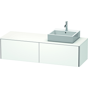 Duravit XSquare Duravit XSquare XS4904R1818 160x40x54.8cm, pull-outs, right, matt white