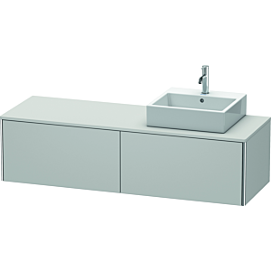 Duravit XSquare Duravit XS4904R3939 160x40x54.8cm, coulissant, à droite, blanc nordique satiné