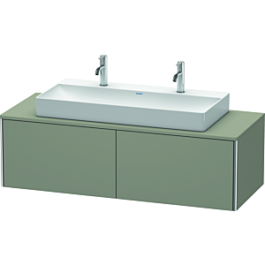 Duravit XSquare Duravit XS4905M9292 140x40x54.8cm, 2 coulissants, gris pierre satiné mat