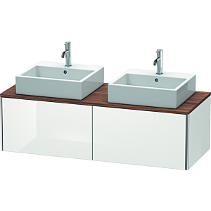 Duravit XSquare Duravit XSquare XS4906B8585 140x40x58.4cm, 2 pull-outs, both sides, white high gloss