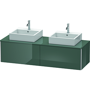 Duravit XSquare Duravit XSquare XS4907B3838 160x40x54.8cm, 2 pull-outs, both sides, Dolomiti Grey high gloss