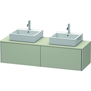 Duravit XSquare Duravit XSquare XS4907B6060 160x40x54.8cm, 2 pull-outs, both sides, Taupe silk matt