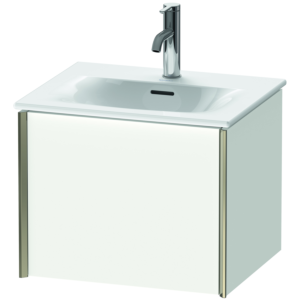 Duravit XViu vanity unit XV40310B118 51x42x39.7cm, 2000 pull-out, matt champagne, matt white
