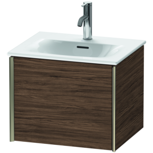 Duravit XViu vanity unit XV40310B121 51x42x39.7cm, 2000 pull-out, matt champagne, dark walnut