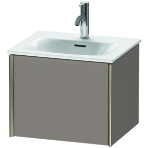 Duravit XViu vanity unit XV40310B143 51x42x39.7cm, 2000 pull-out, matt champagne, matt basalt