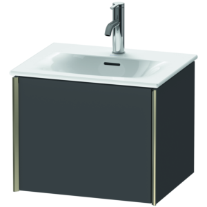 Duravit XViu vanity unit XV40310B149 51x42x39.7cm, 2000 pull-out, matt champagne, matt graphite