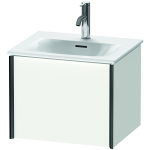 Duravit XViu vanity unit XV40310B218 51x42x39.7cm, 2000 pull-out, black matt, white matt