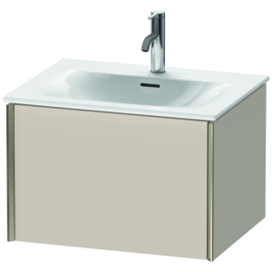 XViu Duravit vasque XV40320B191 61 x 39,7 x 48 cm, taupe mat, 2000 , champagne mat
