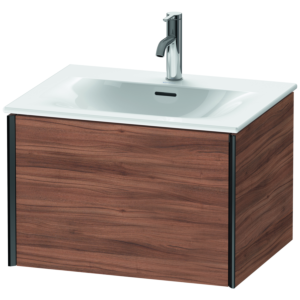 XViu Duravit vasque XV40320B279 61 x 39,7 x 48 cm, 2000 naturel, coulissant match1, noir mat
