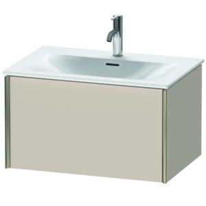 XViu Duravit vasque XV40330B191 71 x 39,7 x 48 cm, taupe mat, 2000 , champagne mat