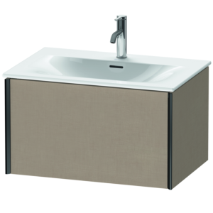 Duravit XViu vanity unit XV40330B275 71 x 39.7 x 48 cm, linen, 2000 pull-out, matt black