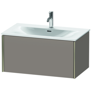 XViu Duravit vasque XV40340B143 81 x 39,7 x 48 cm, basalte mat, 2000 , champagne mat