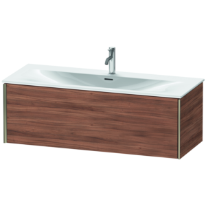XViu Duravit vasque XV40360B179 121 x 39,7 x 48 cm, 2000 naturel, coulissant match1, champagne mat