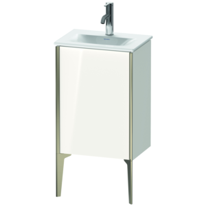 XViu Duravit vasque XV4068LB185 43x31x59,1cm, 2000 , champagne mat, gauche, blanc brillant