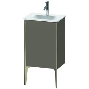 Duravit XViu Waschtisch-Unterschrank XV4068RB190 43x31x59,1cm, 1 Tür, champagner matt, rechts, flannel grey seidenmatt