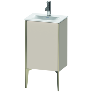 Duravit XViu vanity unit XV4068RB191 43x31x59.1cm, 2000 door, matt champagne, right, matt taupe