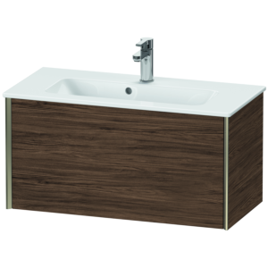 XViu Duravit vasque XV40790B121 81 x 40 x 39 cm, 2000 foncé, coulissant match1, suspendu, champagne mat