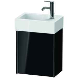 Duravit XViu vanity unit XV4230RB240 36.4 x 39.7 x 23.4 cm, right, black high gloss, 2000 door, black matt