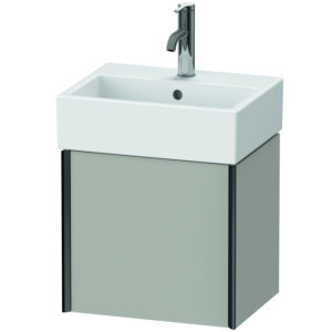 Duravit XViu Waschtisch-Unterschrank XV4231RB207 43,4x33,4x39,7cm, schwarz matt, rechts, betongrau matt