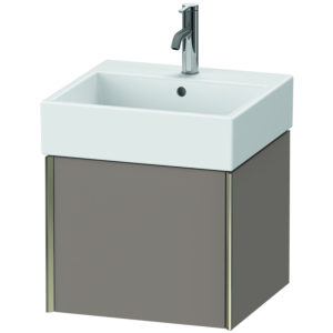 Duravit XViu vanity unit XV42330B143 48.4 x 39.7 x 45.4 cm, basalt matt, 2000 pull-out, champagne matt