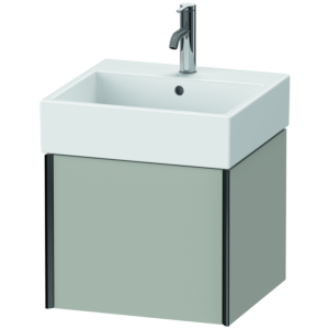 Duravit XViu Waschtisch-Unterschrank XV42330B207 48,4 x 39,7 x 45,4 cm, betongrau matt, 1 Auszug, schwarz matt