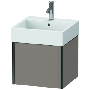 Duravit XViu Waschtisch-Unterschrank XV42330B243 48,4 x 39,7 x 45,4 cm, basalt matt, 1 Auszug, schwarz matt