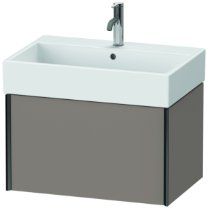 Duravit XViu vanity unit XV42350B243 68.4 x 39.7 x 45.4 cm, basalt matt, 2000 pull-out, black matt