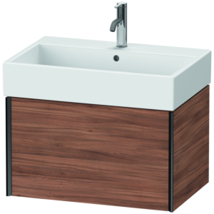 Duravit XViu vanity unit XV42350B279 68.4 x 39.7 x 45.4 cm, natural 2000 , match1 pull-out, matt black