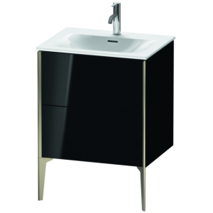 Duravit XViu vanity unit XV43000B140 61 x 59, match1 x 48 cm, black high gloss, 2 2000