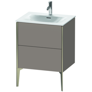 Duravit XViu vanity unit XV43000B143 61 x 59, match1 x 48 cm, basalt matt, 2 2000