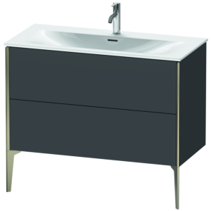 Duravit XViu vanity unit XV43030B149 101 x 59, match1 x 48 cm, graphite matt, 2 2000